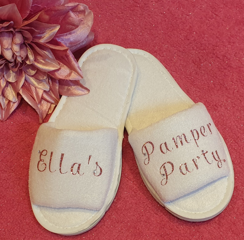 Adult spa slippers