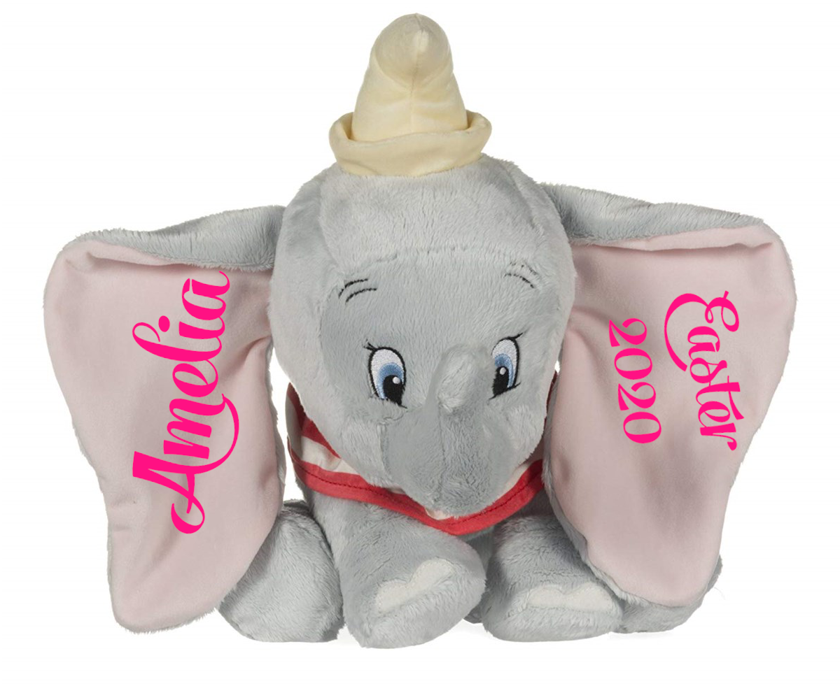 Personalised Dumbo Soft toy Bee Boutique UK