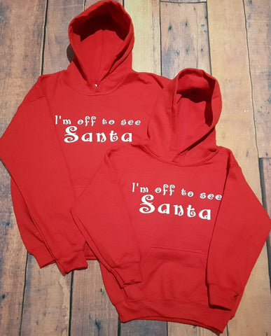 I'm off to see Santa Lapland hoodie 2023