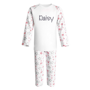 Personalised Star Pyjamas Unisex Children