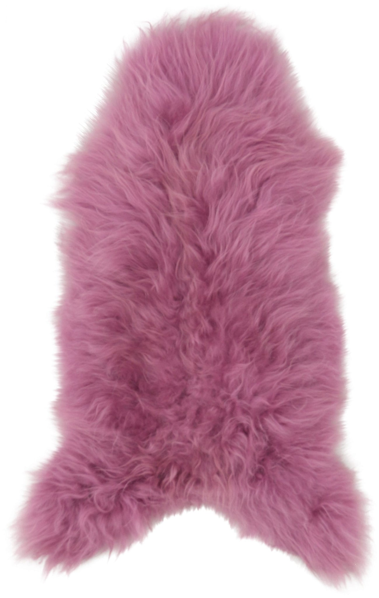 Pink Icelandic Single Sheepskin Rug