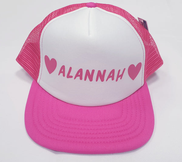 Personalised Children's Vintage Trucker Cap