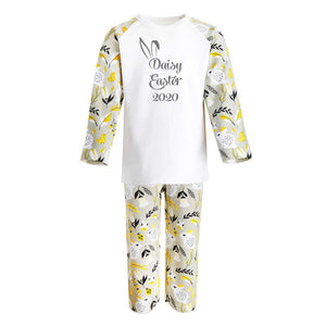 Children's Easter Spring Rabbit Personalised Pyjamas