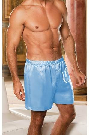 Custom made satin boxer shorts