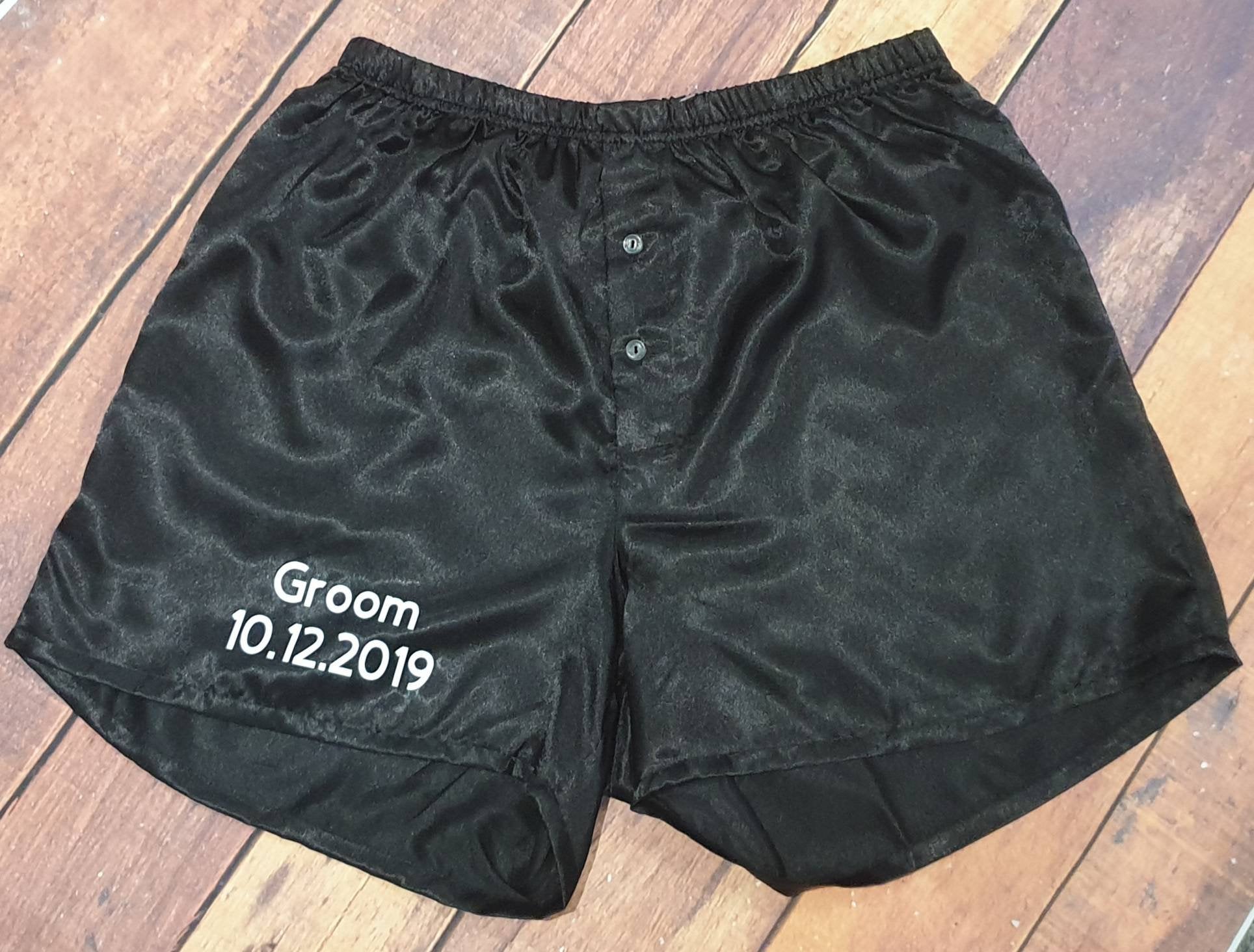 Mens satin shorts deals